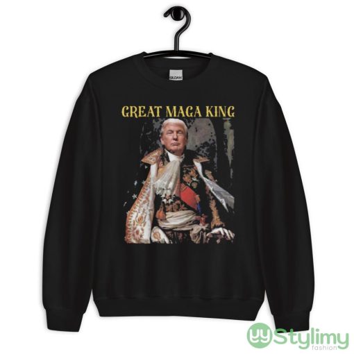 The Return Of The Great Maga King Black T Shirt - 18000 Unisex Heavy Blend Crewneck Sweatshirt