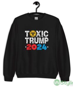 Toxic Trump 2024 Funny T Shirt - 18000 Unisex Heavy Blend Crewneck Sweatshirt
