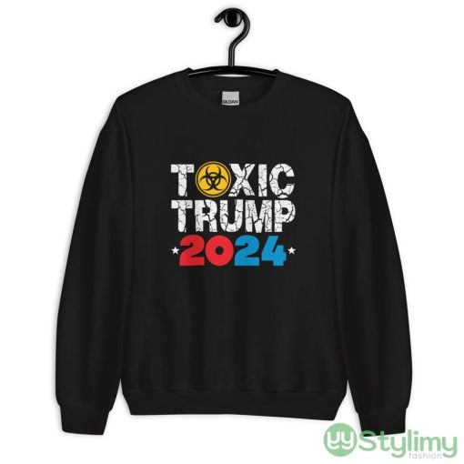 Toxic Trump 2024 Funny T Shirt - 18000 Unisex Heavy Blend Crewneck Sweatshirt
