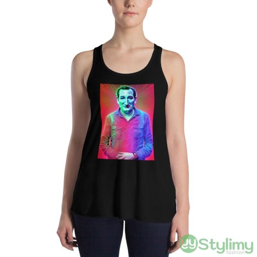Trippy Political Vibes 23 Funny T Shirt - 8800 Women's Flowy Racerback Tank