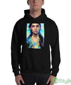 Trippy Political Vibes 34 Funny T Shirt - 18500 Unisex Heavy Blend Hooded Sweatshirt