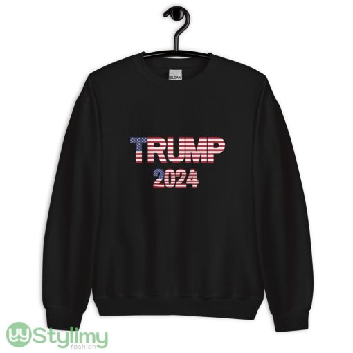 Trump 2024 Design 4 Funny T Shirt - 18000 Unisex Heavy Blend Crewneck Sweatshirt