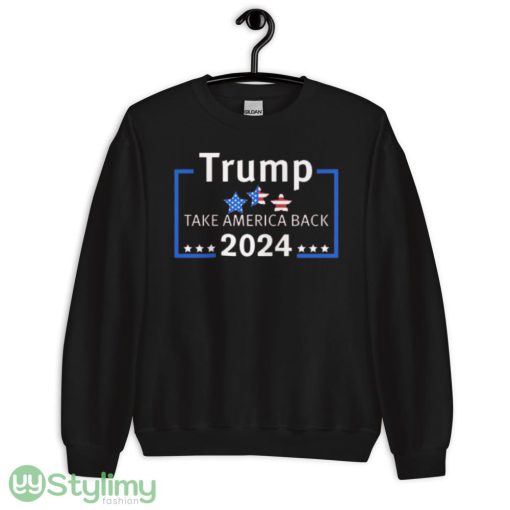 Trump 2024 Design 42 Funny T Shirt - 18000 Unisex Heavy Blend Crewneck Sweatshirt