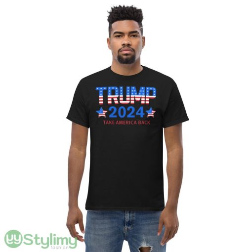 Trump 2024 Design 45 Funny T Shirt - Men’s Classic Tee Gildan 5000