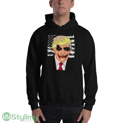Trump 2024 Design 46 Funny T Shirt - 18500 Unisex Heavy Blend Hooded Sweatshirt