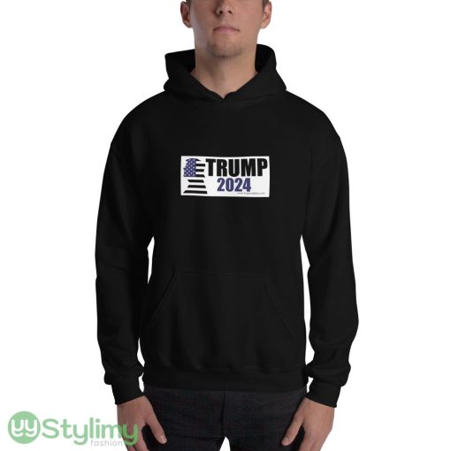 Trump 2024 Design 5 Funny T Shirt - 18500 Unisex Heavy Blend Hooded Sweatshirt