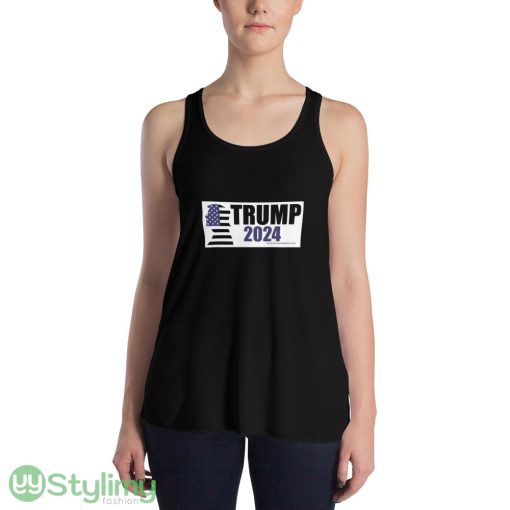 Trump 2024 Design 5 Funny T Shirt - 8800 Women's Flowy Racerback Tank