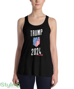 Trump 2024 Design 52 Funny T Shirt - 8800 Women's Flowy Racerback Tank