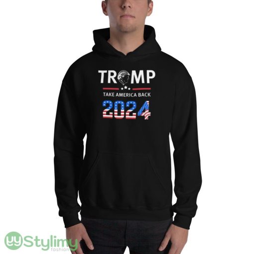 Trump 2024 Design 53 Funny T Shirt - 18500 Unisex Heavy Blend Hooded Sweatshirt