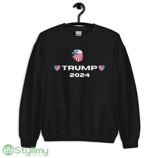 trump 2024 Design 54 Funny T Shirt - 18000 Unisex Heavy Blend Crewneck Sweatshirt
