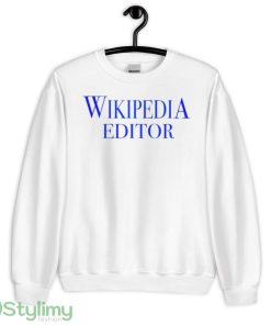Wikipedia Editor shirt - 18000 Unisex Heavy Blend Crewneck Sweatshirt