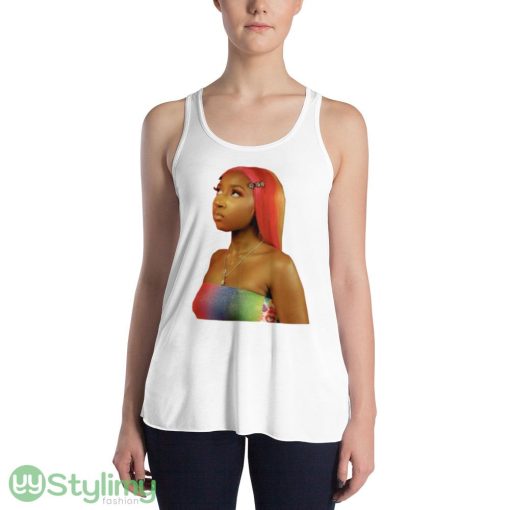 Yung Baby Tate Hey Mickey shirt - 8800 Women's Flowy Racerback Tank