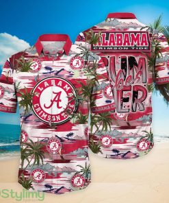 Alabama Crimson Tide NCAA1 Flower Summer Vacation Hawaiian Shirt Product Photo 1