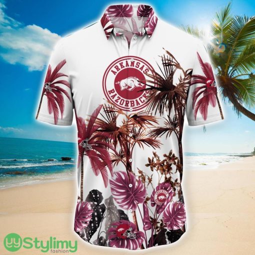 Arkansas Razorbacks NCAA2 Aloha Summer Gift Hawaiian Shirt For Fans Product Photo 2