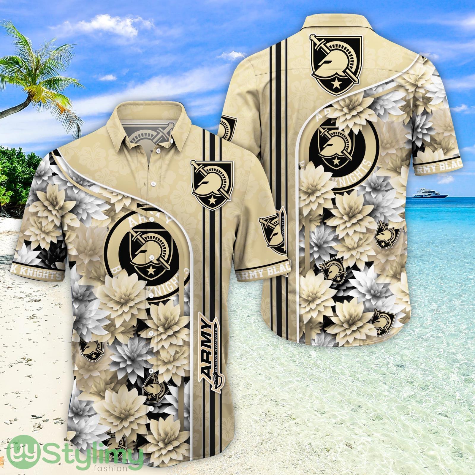 Army Black Knights Aloha Hawaiian Shirt Trending Summer Beach Gift 3 Army Black Knights Hawaiian Shirt Trending Summer. Gift For Fan H51333 Product Photo 1
