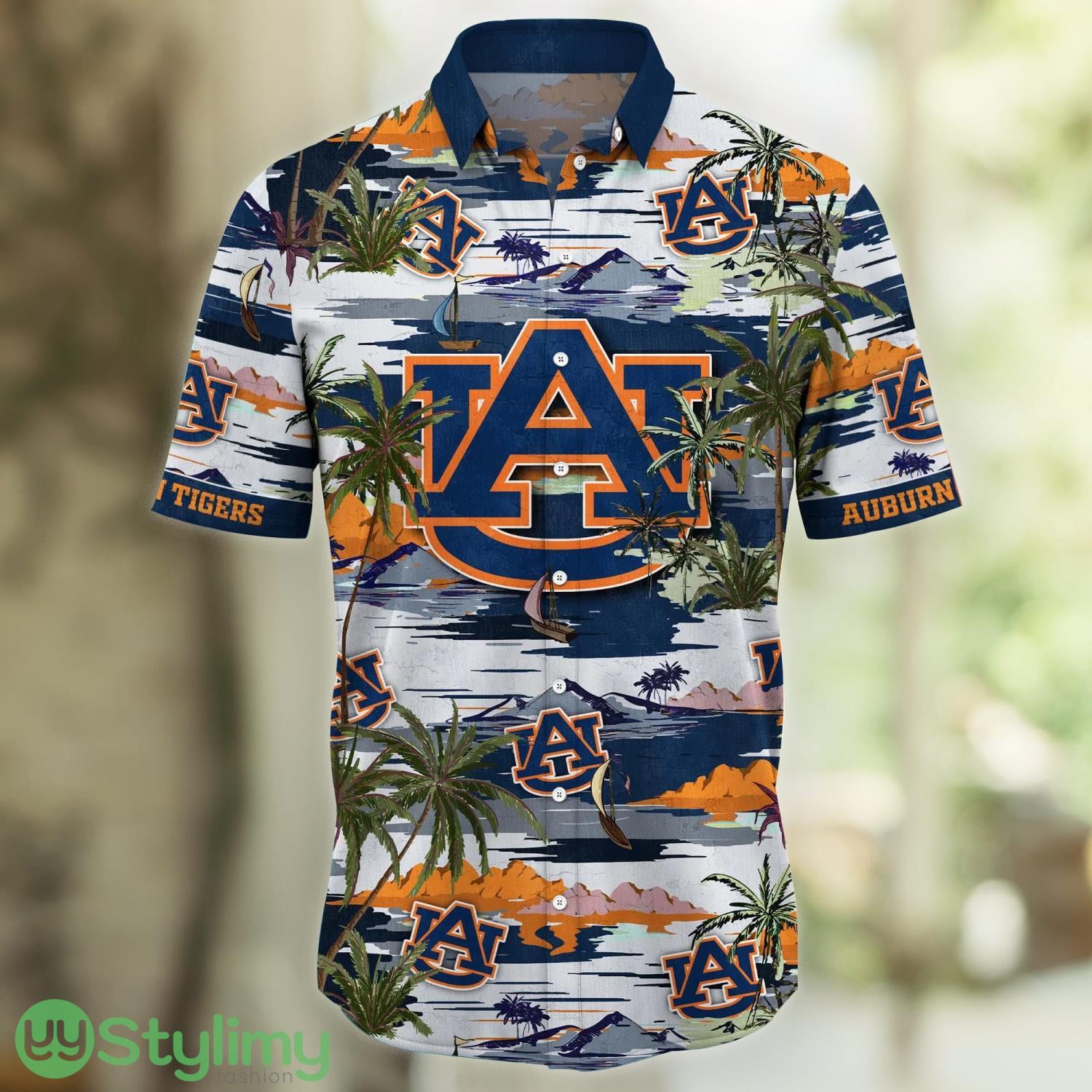 Auburn Tigers NCAA1 Flower Summer Vacation Hawaiian Shirt 2 Auburn Tigers NCAA1 Flower Summer Vacation Hawaiian Shirt Product Photo 2