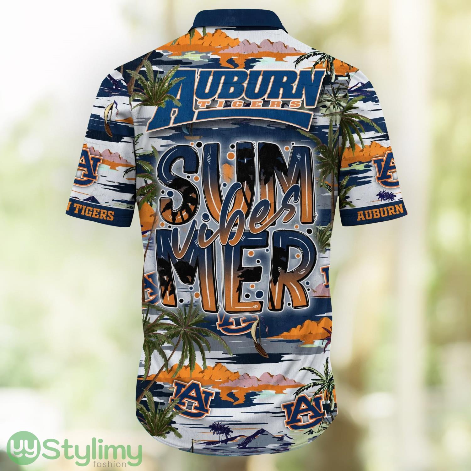 Auburn Tigers NCAA1 Flower Summer Vacation Hawaiian Shirt 3 Auburn Tigers NCAA1 Flower Summer Vacation Hawaiian Shirt Product Photo 3