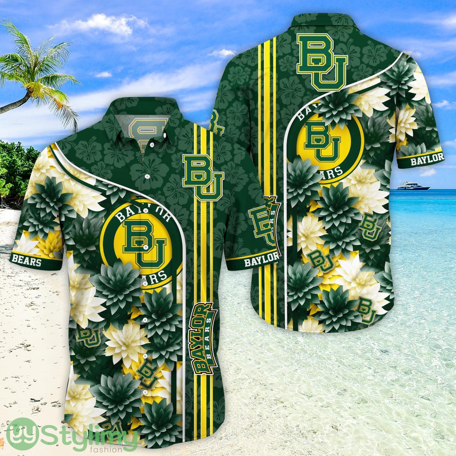 Baylor Bears Aloha Hawaiian Shirt Trending Summer Beach Gift 4 Baylor Bears Hawaiian Shirt Trending Summer. Gift For Fan H51333 Product Photo 1