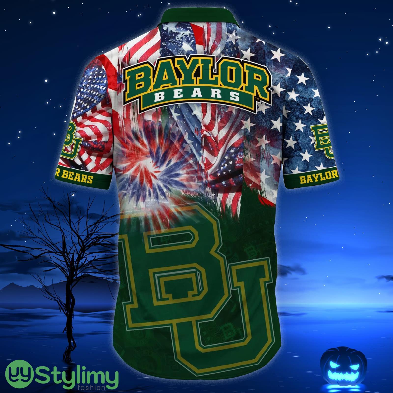 Baylor Bears NCAA2 US Flag Independence Day Hawaiian Shirt For Men And Women 3 Baylor Bears NCAA2 US Flag Independence Day Hawaiian Shirt For Men And Women Product Photo 3