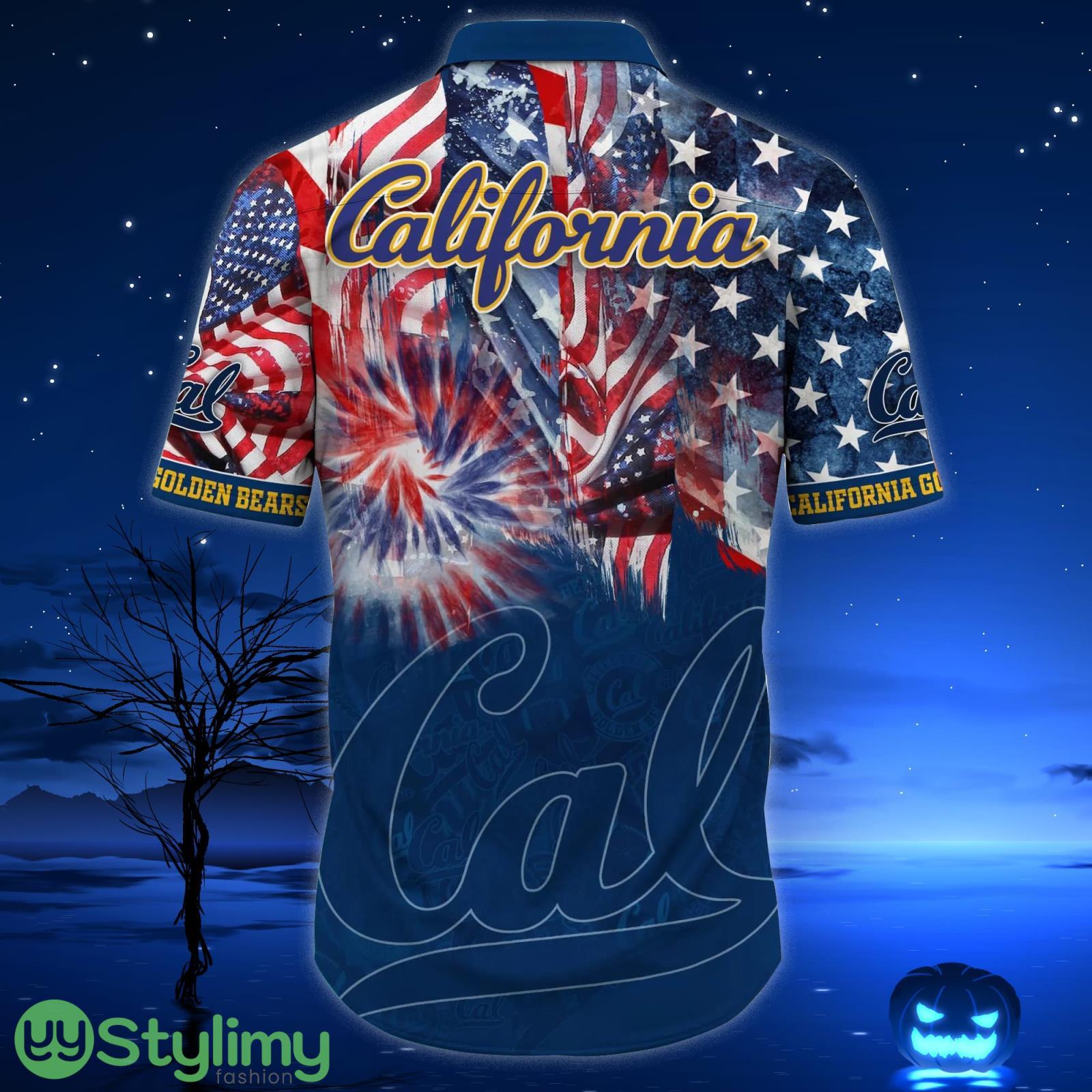 California Golden Bears NCAA3 US Flag Independence Day Hawaiian Shirt For Men And Women 3 California Golden Bears NCAA3 US Flag Independence Day Hawaiian Shirt For Men And Women Product Photo 3