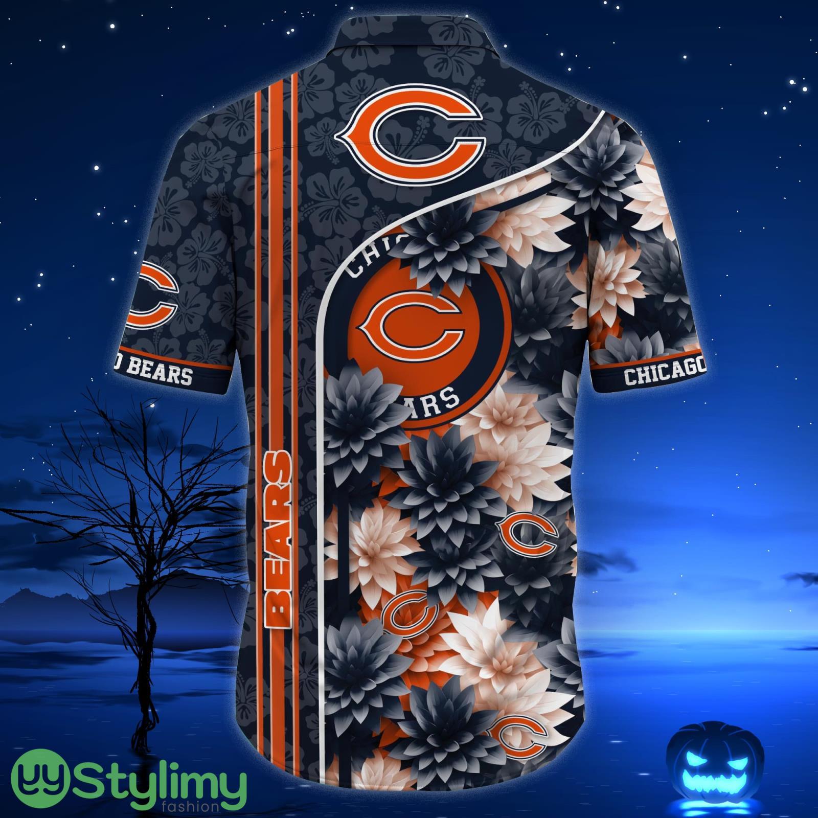 Chicago Bears Aloha Hawaiian Shirt Trending Summer Beach Gift 3 Chicago Bears Hawaiian Shirt Trending Summer. Gift For Fan H51333 Product Photo 3