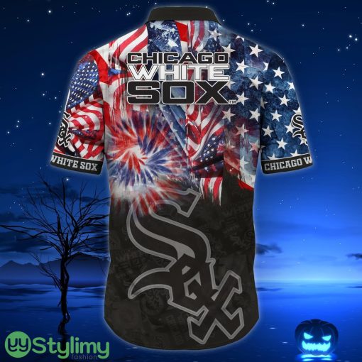 Chicago White Sox MLB US Flag Independence Day Hawaiian Shirt For Men And Women Product Photo 3