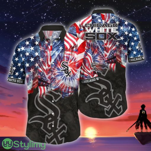 Chicago White Sox MLB US Flag Independence Day Hawaiian Shirt For Men And Women Product Photo 1