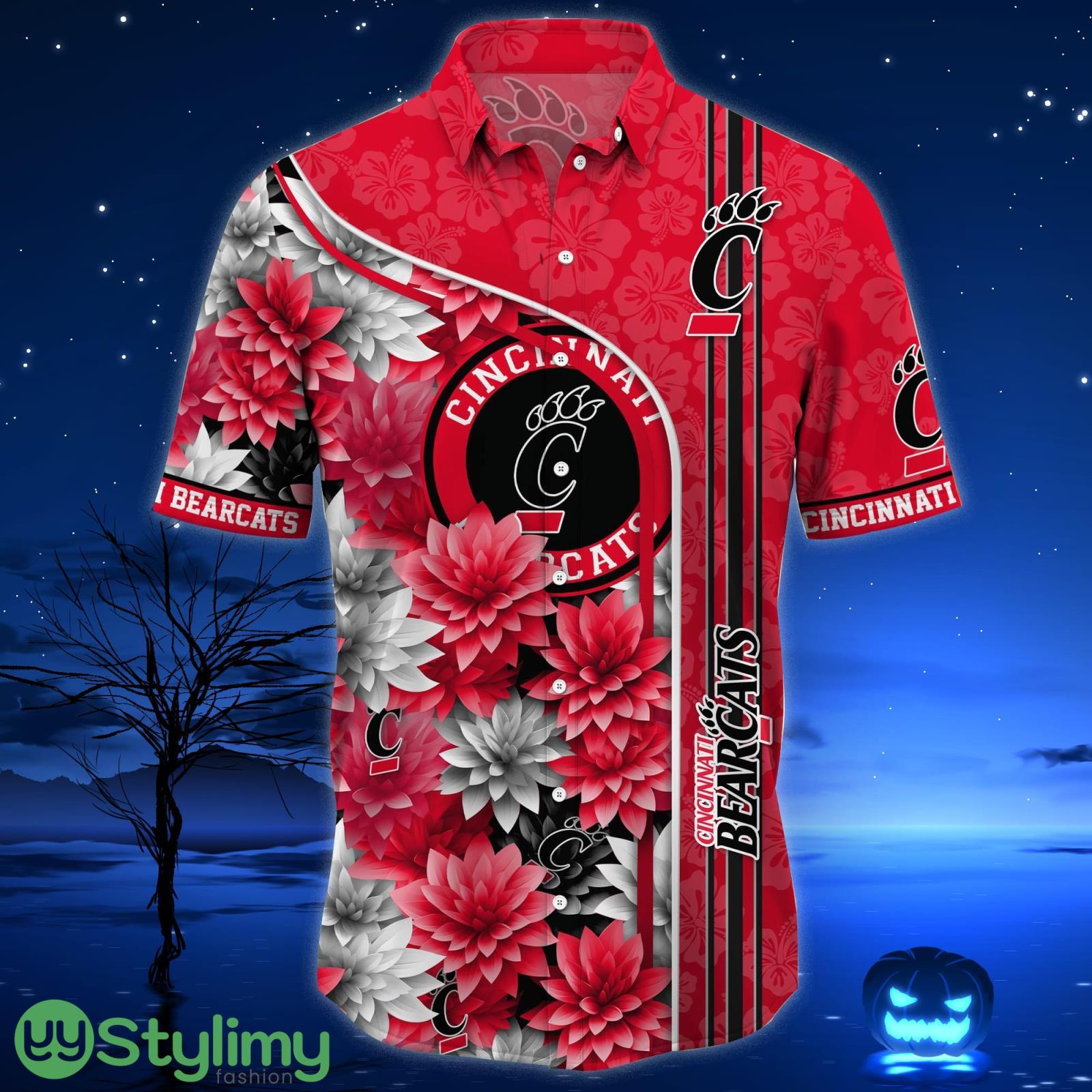 Cincinnati Bearcats Aloha Hawaiian Shirt Trending Summer Beach Gift 2 Cincinnati Bearcats Hawaiian Shirt Trending Summer. Gift For Fan H51333 Product Photo 2
