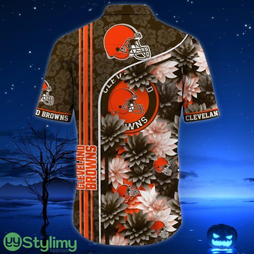 Cleveland Browns Aloha Hawaiian Shirt Trending Summer Beach Gift