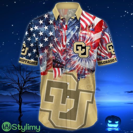 Colorado Buffaloes NCAA3 US Flag Independence Day Hawaiian Shirt For Men And Women Product Photo 2