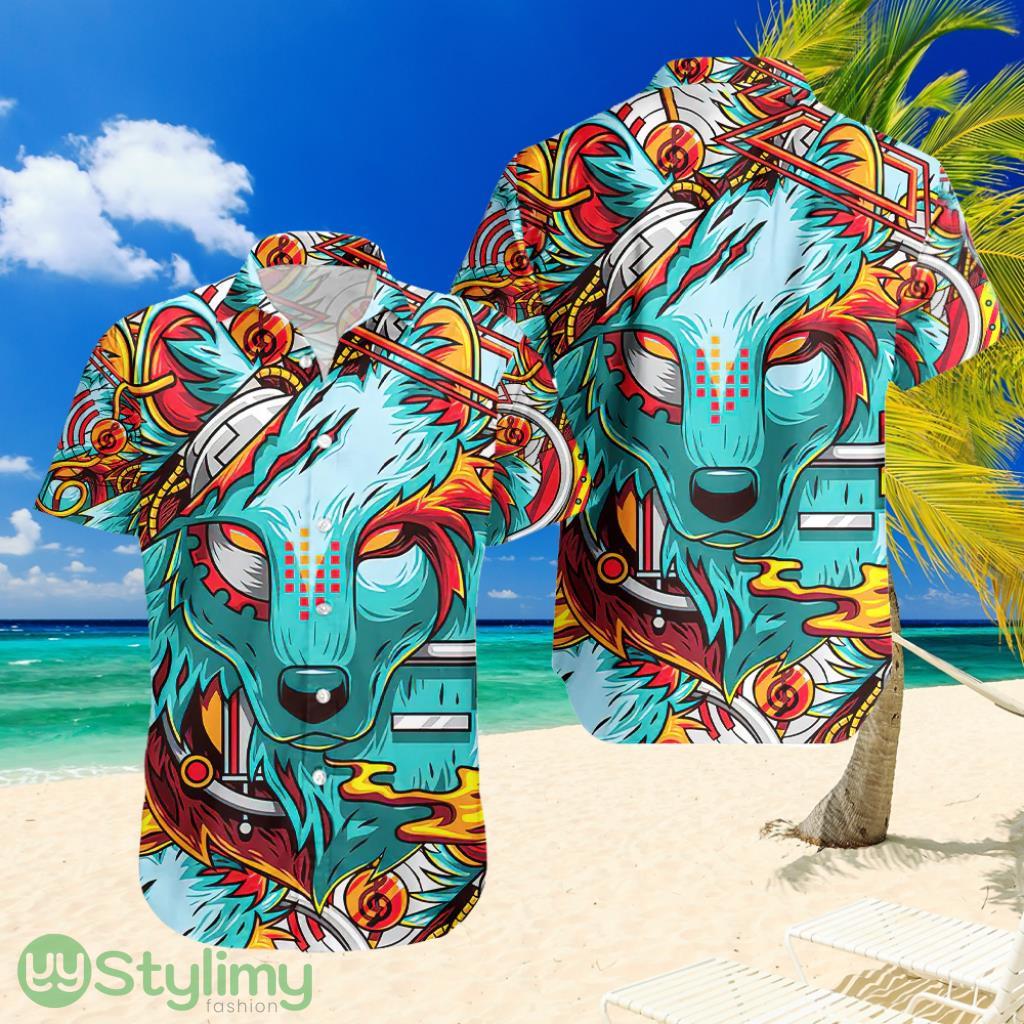 Cyber Wolf Hawaiian Shirt For Men And Women Adult Wt5103 2 Cyber Wolf Hawaiian Shirt For Men And Women Adult Wt5103 Product Photo 1