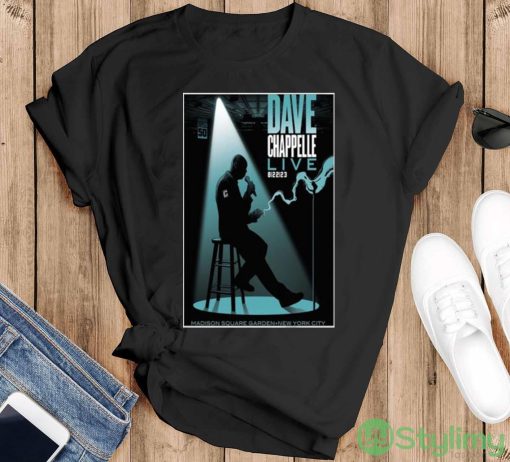 Dave Chappelle August 22 2023 Madison Square Garden New York NY shirt - Black T-Shirt