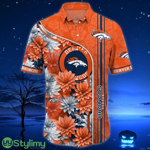 Denver Broncos Aloha Hawaiian Shirt Trending Summer Beach Gift
