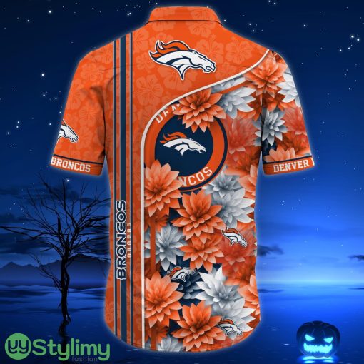 Denver Broncos Aloha Hawaiian Shirt Trending Summer Beach Gift