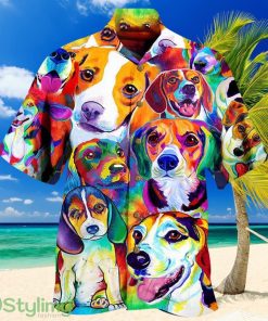 Dogs Painting Beautiful, Dog Hawaiian Shirt - Perfect Gifts For Your Loved Ones Product Photo 1