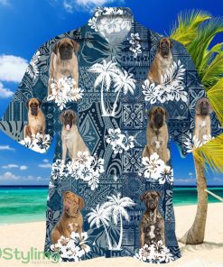 English Mastiff Hawaiian Shirt, Flowers Aloha Shirt For Dog Lovers Product Photo 1