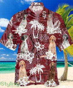 English Setter Red Hawaiian Shirt, Gift For Dog Lover Shirts Product Photo 1