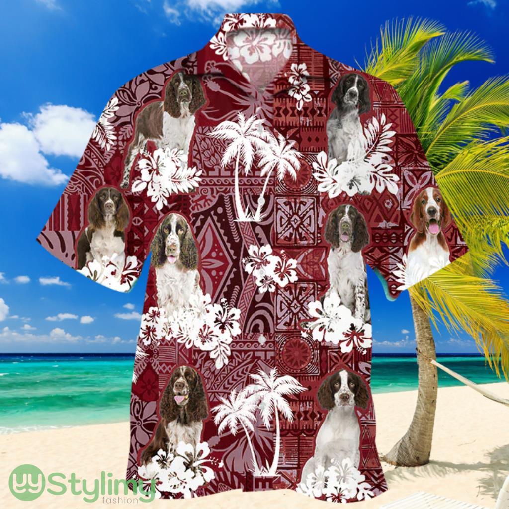 English Springer Spaniel Red Hawaiian Shirt, Gift For Dog Lover Shirts 2 English Springer Spaniel Red Hawaiian Shirt, Gift For Dog Lover Shirts Product Photo 1