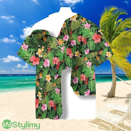 Floral Pattern Summer Tropial Hawaiian Shirt For Men And Women