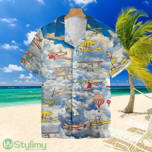 Fly Away Plane Tropial Hawaiian Shirt For Men And Women
