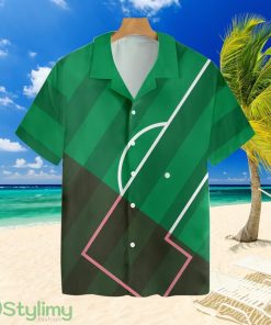 Football Field Illustration Tropial Hawaiian Shirt For Men And Women Product Photo 1
