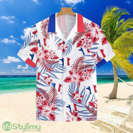 France Tropial Hawaiian Shirt For Men And Women Product Photo 1