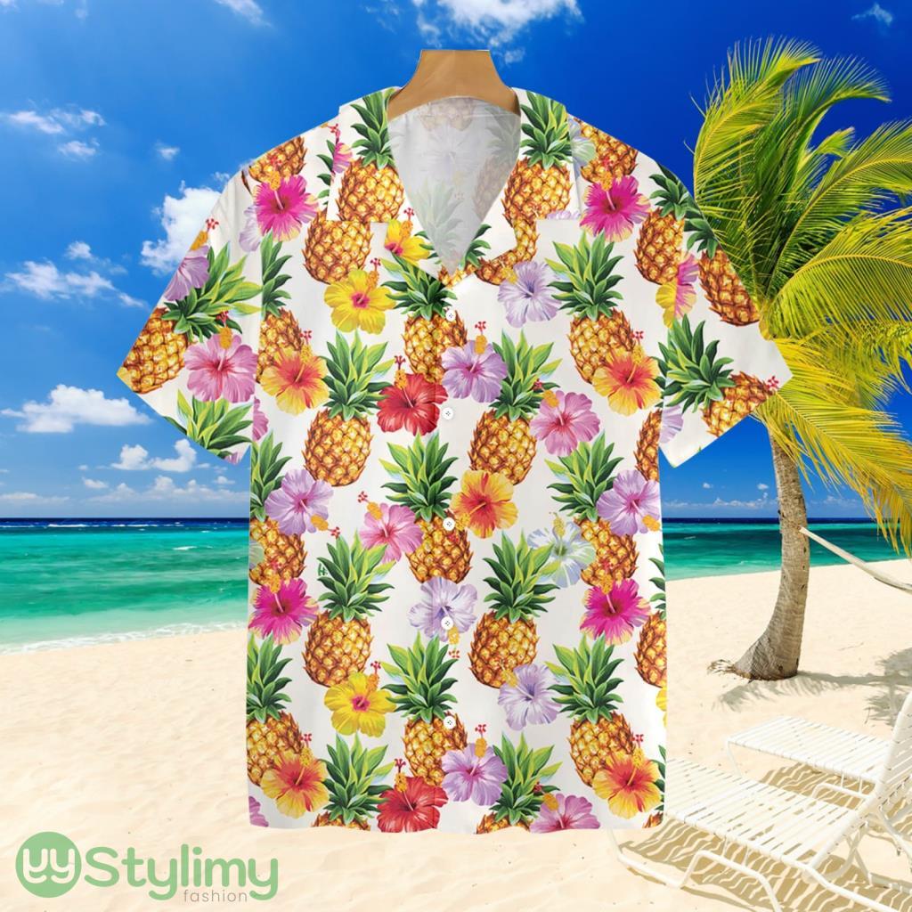 French Bulldog And Pineapple Tropical Hawaiian Shirt 2 French Bulldog And Pineapple Tropical Hawaiian Shirt Product Photo 1