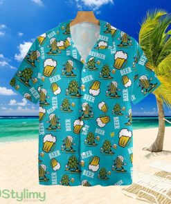 Funny BeerTropical Hawaiian Shirt Product Photo 1