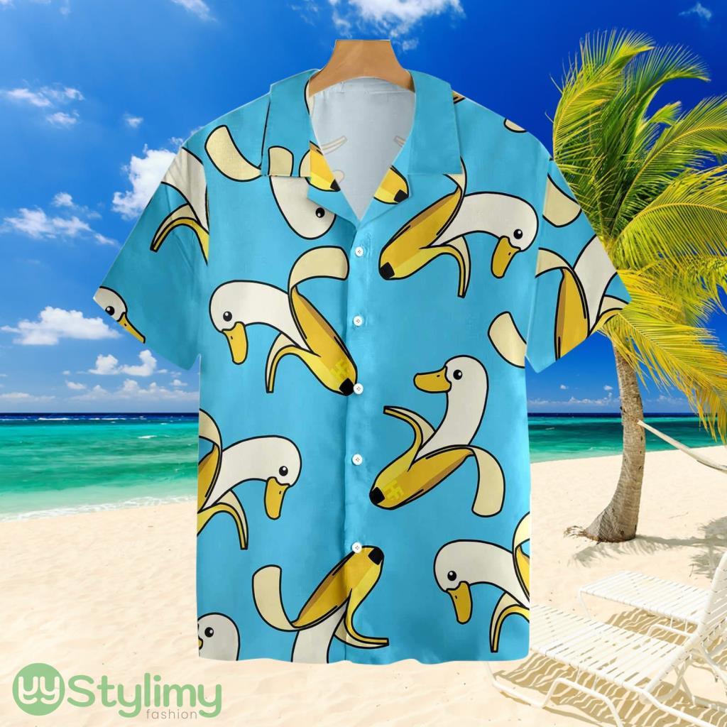 Funny Cute Banana DuckTropical Hawaiian Shirt 2 Funny Cute Banana DuckTropical Hawaiian Shirt Product Photo 1