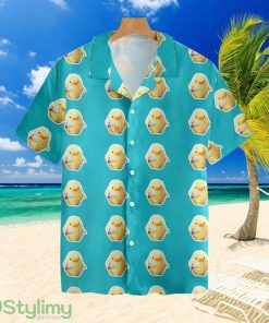 Funny Duck With KnifeTropical Hawaiian Shirt Product Photo 1