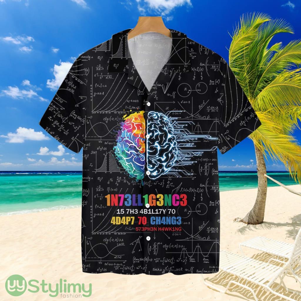 Funny Intelligence Tropical Hawaiian Shirt 2 Funny Intelligence Tropical Hawaiian Shirt Product Photo 1