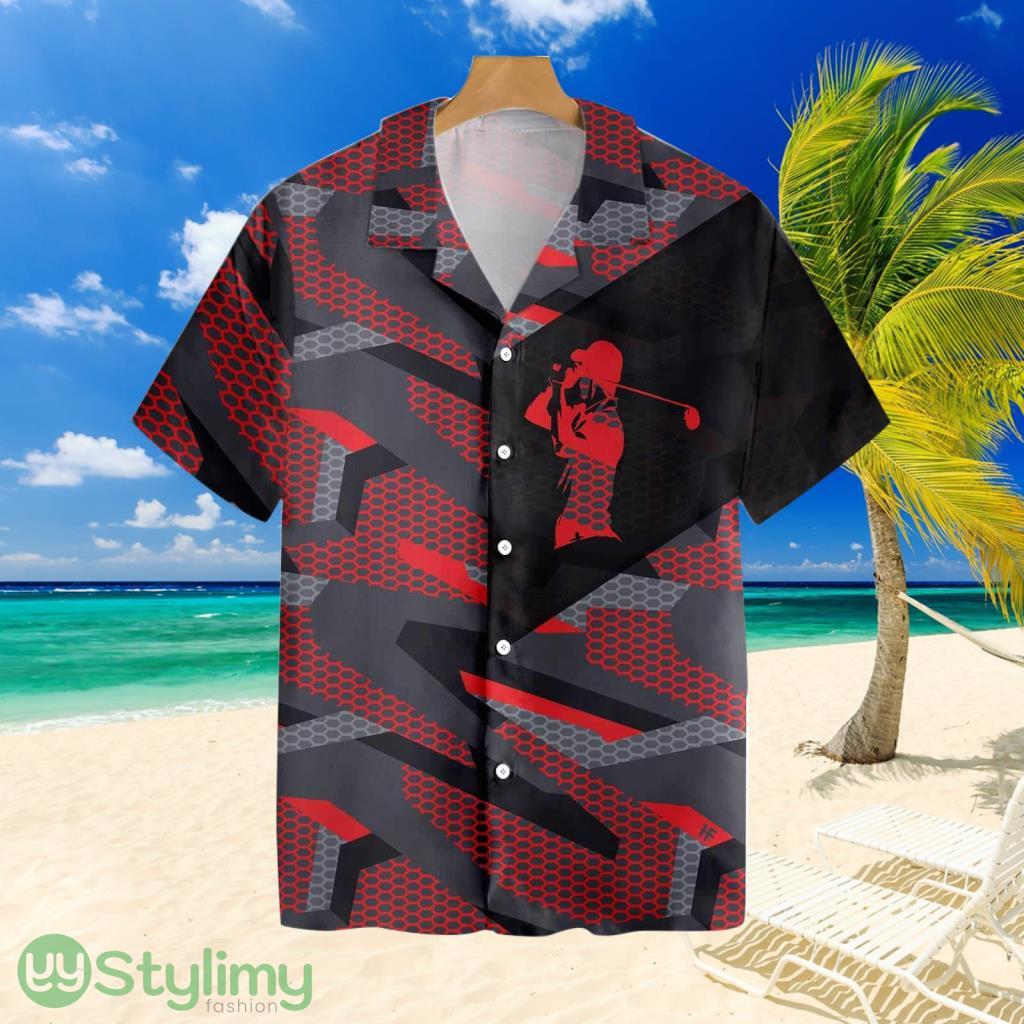 Geometric Seamless Pattern Golf Tropical Hawaiian Shirt 1 Geometric Seamless Pattern Golf Tropical Hawaiian Shirt Product Photo 1