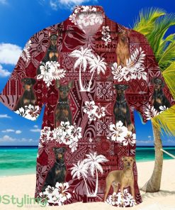 German Pinscher Red Hawaiian Shirt, Gift For Dog Lover Shirts Product Photo 1