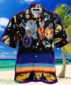 Gifury Alien Ufo Hawaii Shirt Camping With Ufo Galaxy Hawaiian Shirt Ufo Aloha Shirt Product Photo 1